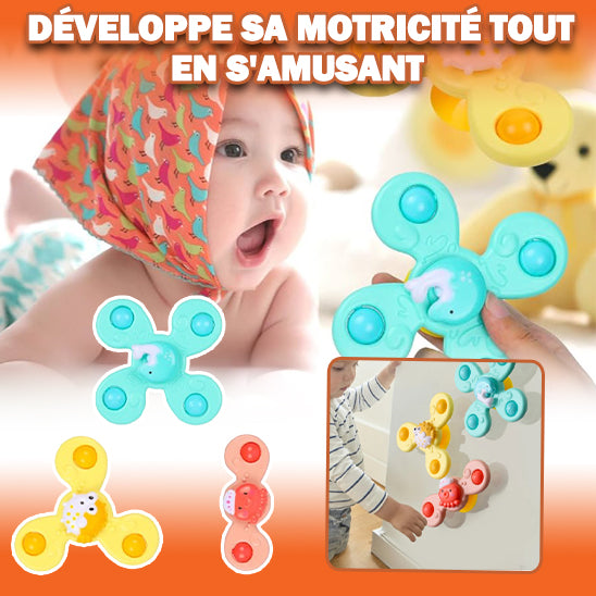 SPINNER -VENTOUSE MANUELLE ROTATIVE POUR BÉBÉ Kids-Explorer